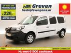 Renault Kangoo Z.E. L2H1 Huur-Accu GRATIS E-Step 33 kWh AUT, Auto's, Automaat, Renault, Wit, Elektrisch