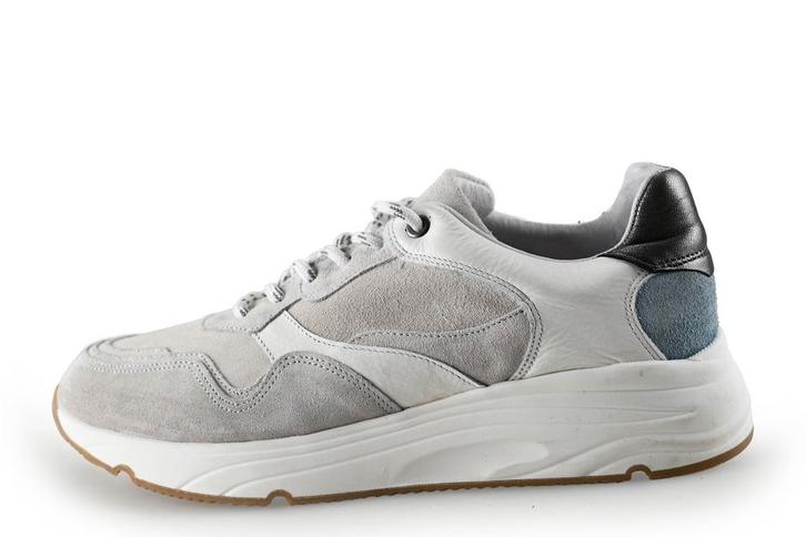 Manfield Sneakers in maat 42 Wit, Kleding | Heren, Schoenen, Wit, Zo goed als nieuw, Sneakers of Gympen, Verzenden