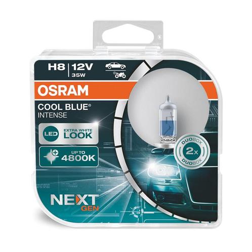 Osram H8 12V 35W PGJ19-1 Cool Blue Intense (NEXT GEN) 2 Stuk, Auto-onderdelen, Verlichting, Nieuw, Ophalen of Verzenden
