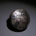 Chimu, Peru Zilver Tamba - Oorbel. 4 cm D. 1100 - 1400 na