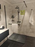 Inloopdouche 120cm mat zwart profiel - 0037, Ophalen, Nieuw, Glas, Douche