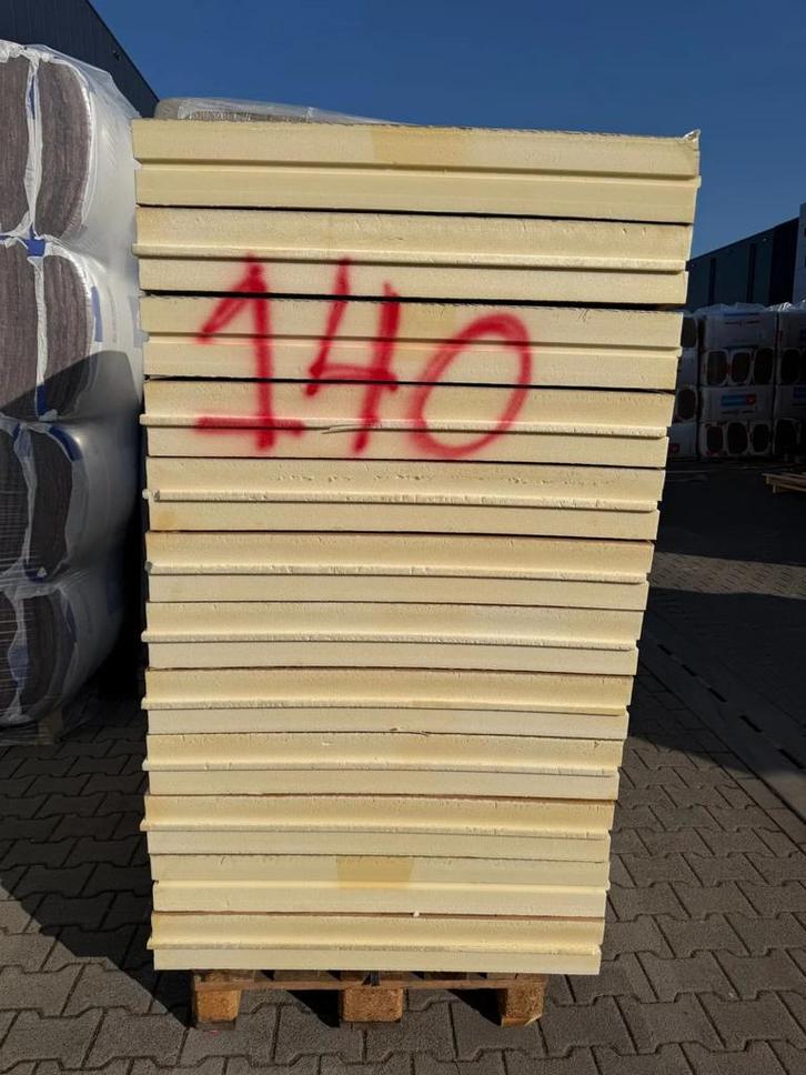 B-keus pur isolatieplaat 2-zijdig alucraft 1200x1000x140mm, Doe-het-zelf en Verbouw, Isolatie en Afdichting, Minder dan 4 cm, Minder dan 5 m²