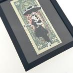 WhyCreationz (XX-XXI) - Banksy Umbrella Girl x Dollar Art