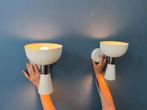 Set of 2 Beige Herda Diabolo Space Age Wall Sconces, Huis en Inrichting, Lampen | Wandlampen, Ophalen of Verzenden, Nieuw