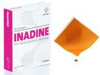 Inadine (povidonjodium) zalfgaas 9,5 x 9,5 cm 25 stuks, Verzenden, Nieuw
