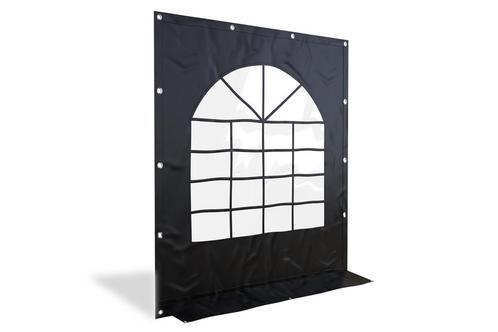 Partytent zijwand met raam | 2m breed | 2m hoog | PVC, Doe-het-zelf en Verbouw, Zeil en Folie, Zeil, Nieuw, Verzenden