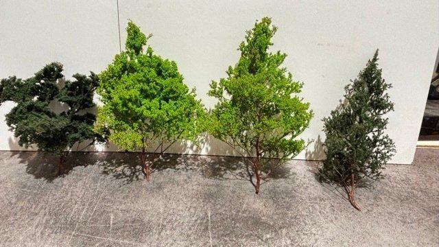 Ultra Realistische modelbouw bomen H0, N, TT - eigen, Hobby en Vrije tijd, Modeltreinen | H0