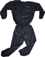 Tunturi - XXL - Zweetpak -Sauna Suit - Sauna pak Zwart, Verzenden, Nieuw
