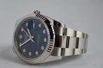 Rolex Datejust 41Bleu Diamond dail 08/2024 Nieuw ongedragen, Staal, Polshorloge, Nieuw, Ophalen of Verzenden