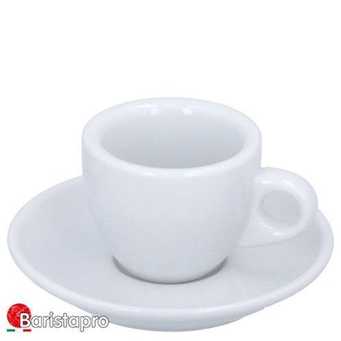 BaristaPro Portofino Espresso kop en Schotel 6st (koffie), Witgoed en Apparatuur, Koffiemachine-accessoires, Nieuw, Ophalen of Verzenden