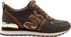 Michael Kors - Maat 39 - Dash Trainer Dames Sneakers - Bruin, Kleding | Dames, Verzenden, Nieuw