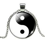 Fako Bijoux® - Ketting - Cabochon - Yin Yang, Nieuw, Verzenden