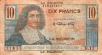 Réunion La Reunion Pick 42 10 Francs Colbert No Date (1947), Verzenden