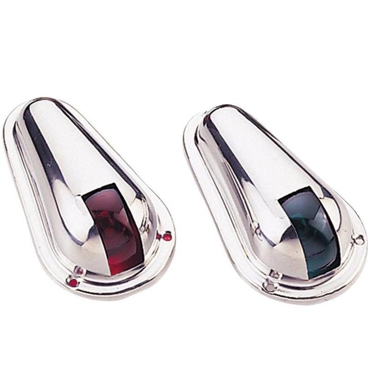 Bakboord & Stuurboord lantaarn RVS, Watersport en Boten, Bootonderdelen, Nieuw, Zeilboot of Motorboot, Ophalen of Verzenden