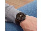 Fossil Townsman FS5437 Herenhorloge 44 mm - Zwart, Verzenden, Zo goed als nieuw