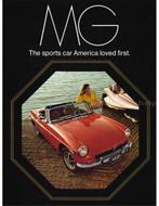 1972 MG BROCHURE ENGELS, Boeken, Auto's | Folders en Tijdschriften, Nieuw, Author