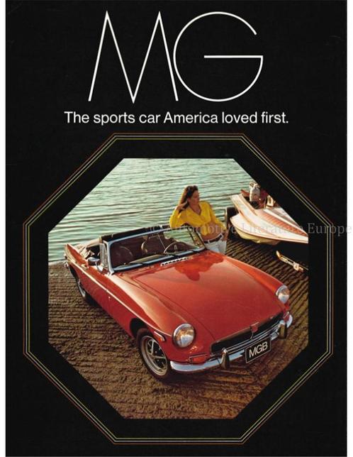1972 MG BROCHURE ENGELS, Boeken, Auto's | Folders en Tijdschriften