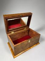 Sieradendoos - Walnoot, Antiek en Kunst