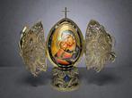 Filigraat Religieus Ei - Fabergé stijl - Madonna met kind -