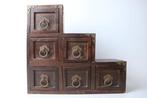 Vintage Japanse houten ladekast - Hout - Japan -, Antiek en Kunst