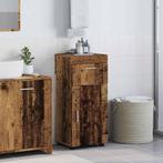 vidaXL Badkamerkastenset TULUM Oud Hout 37 x 31,5 x 82 cm, Verzenden, Nieuw