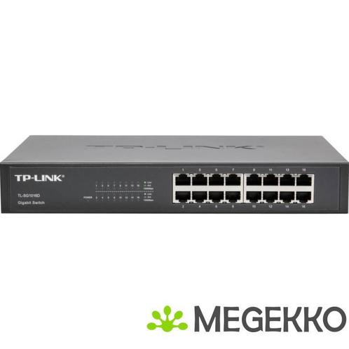 TP-LINK 16-Port Switch Gigabit TL-SG1016D, Computers en Software, Netwerk switches, Nieuw, Verzenden