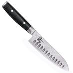 Yaxell Ran Santoku Koksmes 16.5cm met Kuiltjes  - 69 Lage..., Huis en Inrichting, Keuken | Bestek, Ophalen of Verzenden, Nieuw