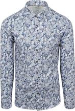 Desoto Overhemd Print Bloem Blauw maat XL Heren, Kleding | Heren, Overhemden, Verzenden, Nieuw, Blauw, Desoto