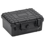 vidaXL Flightcase draagbaar 24x19x11 cm PP zwart, Verzenden, Nieuw