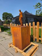 Beeld, Venus de Milo with Pedestal - 109 cm - Gietijzer &