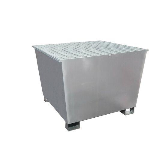 Gegalvaniseerd lekbak voor 1IBC van 1000L, Zakelijke goederen, Agrarisch | Werktuigen, Verzenden