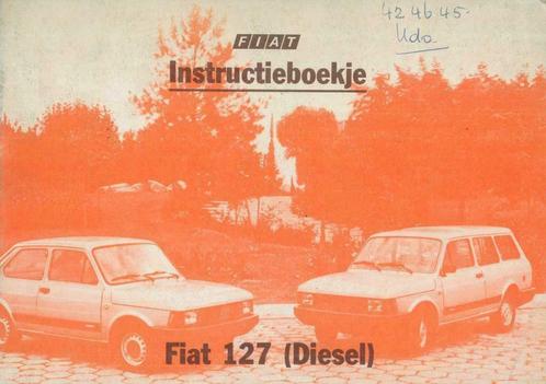 1983 Fiat 127 Diesel instructieboekje handleiding Nederlands, Auto diversen, Handleidingen en Instructieboekjes, Verzenden