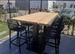 Houten bartafel industrieel - 4cm dik eiken, Verzenden, Nieuw