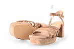 VIA VAI Sandalen in maat 41 Beige | 10% extra korting, Kleding | Dames, Schoenen, Verzenden, Beige, Sandalen of Muiltjes, Zo goed als nieuw
