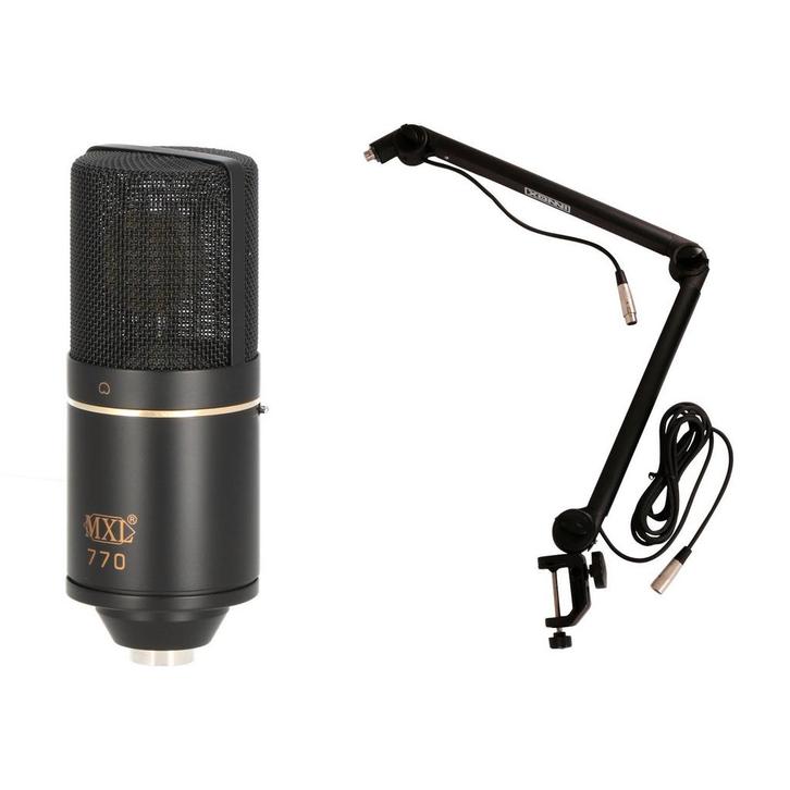 MXL 770 - BAX advised set - podcast/game, Muziek en Instrumenten, Microfoons, Verzenden
