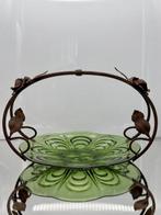 Verreries & Flaconneries de Beignée - Dienblad - Pavilux -, Antiek en Kunst, Curiosa en Brocante