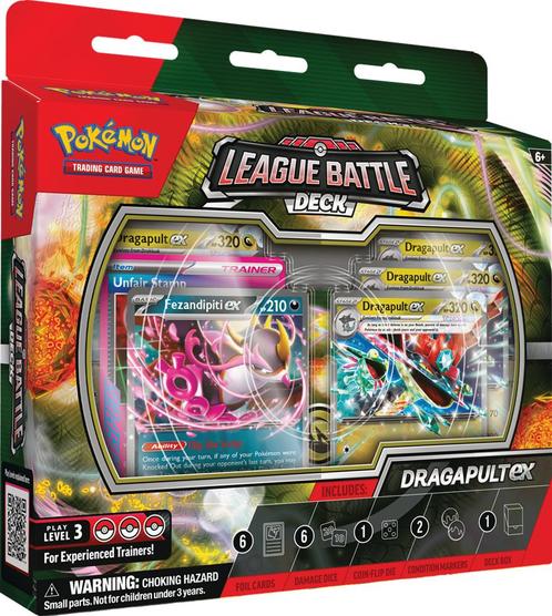 Pokemon - League Battle Deck - Dragapult EX | Pokémon -, Hobby en Vrije tijd, Verzamelkaartspellen | Pokémon, Nieuw, Verzenden