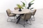 Taste Prego - antraciet / GI Edison 180 x 115 cm. tafel -, Verzenden, Nieuw, Rvs, Tuinset