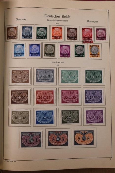 Duitsland 1851/1957 - Collectie in Kabe voordrukalbum, Postzegels en Munten, Postzegels | Europa | Duitsland