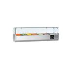 GGM Gastro | Opzetkoelvitrine PREMIUM - 1400x335mm - 6x GN |, Verzenden