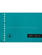 1957 MERCEDES BENZ 300 SL ROADSTER BROCHURE ENGELS, Boeken, Nieuw, Author