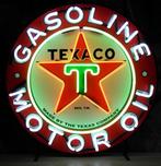 Texaco Nieuw Design Neon Verlichting 65 x 65 cm, Ophalen, Gebruikt