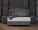 Opberg Boxspring Aurora - Antraciet, Verzenden, Nieuw, Overige kleuren, Modern
