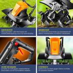 MASKO® Elektrische Motorhak - Tuinfrees - 1500W - Oranje, Verzenden, Nieuw