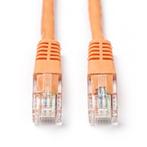 Netwerkkabel | Cat5e U/UTP | 0.25 meter (Oranje), Nieuw, Verzenden