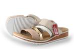 Rieker Slippers in maat 41 Beige | 10% extra korting, Kleding | Dames, Schoenen, Slippers, Verzenden, Beige, Nieuw