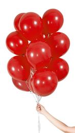 Rode Ballonnen 23cm - 30 stuks | Nieuw! | Latex ballonnen, Nieuw, Verzenden