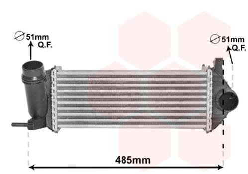 INTERCOOLER VOOR MERCEDES BENZ CITAN W415 2012- 144963234R, Auto-onderdelen, Airco en Verwarming, Nieuw, Ophalen of Verzenden
