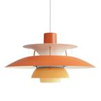 Louis Poulsen PH 5 Hanglamp, oranje (Hanglampen), Verzenden, Nieuw