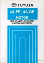1990 Toyota motor 4A-FE, 4A-GE handboek emissiesystemen, Auto diversen, Verzenden